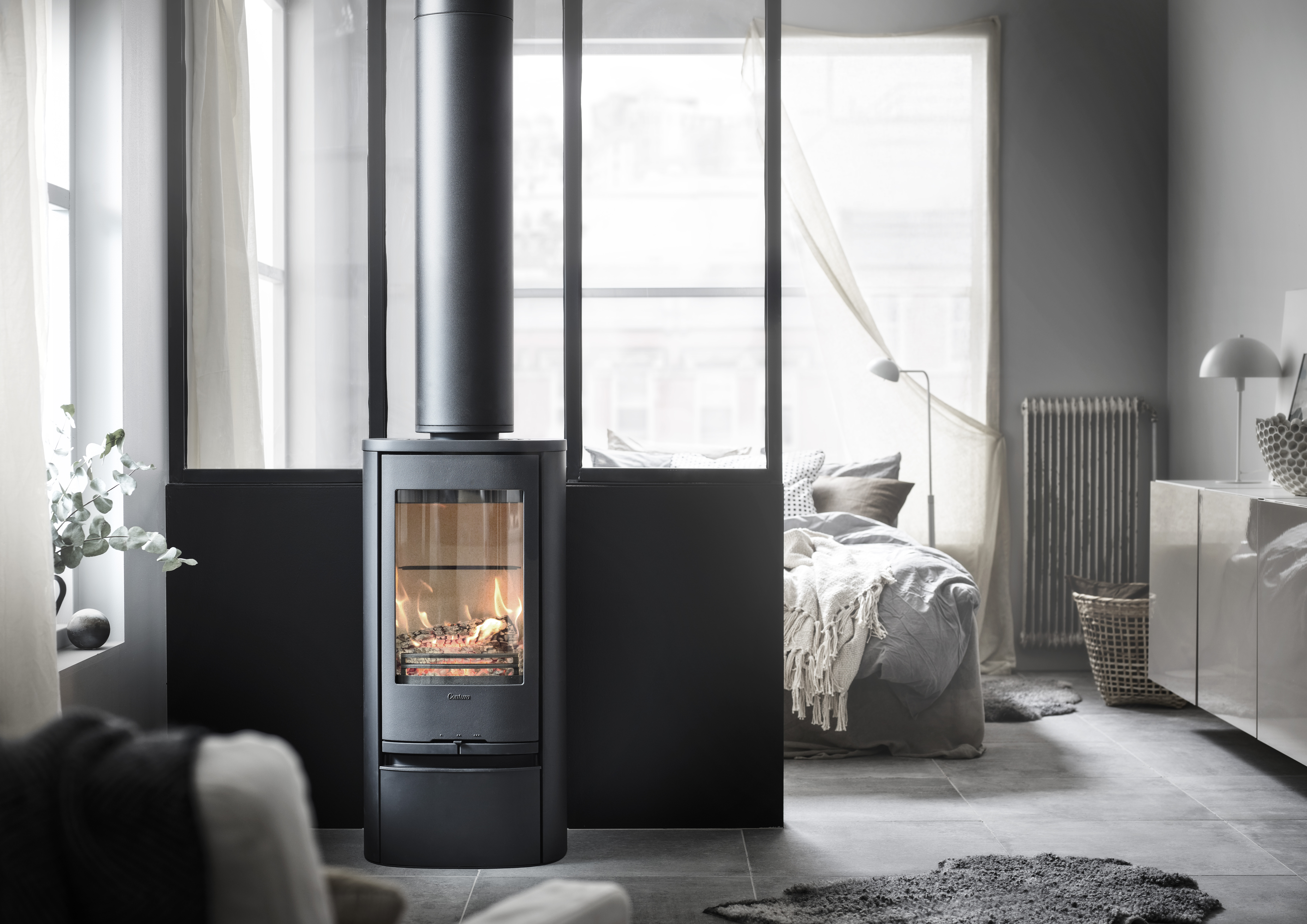 Contura-810-Style-black-chimney